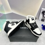 Chanel AJ co-branded luxury brand high-top casual sneakers with original box