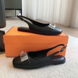 Hermes 2024 new flat comfortable sandals with original box