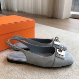 Hermes 2024 new flat comfortable sandals with original box