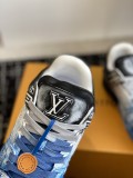 Louis Vuitton men's and women's luxury brand casual sneakers with original box