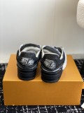 Louis Vuitton men's and women's luxury brand casual sneakers with original box