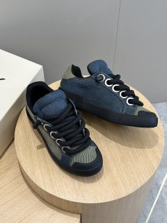 Dolce&Gabanna men's luxury brand calfskin casual sneakers with original box