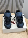 Dolce&Gabanna men's luxury brand calfskin casual sneakers with original box