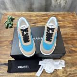 Chanel women's luxury brand casual sneakers with original box