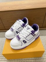 Louis Vuitton men's and women's luxury brand casual sneakers with original box