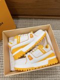 Louis Vuitton men's and women's luxury brand casual sneakers with original box