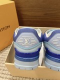 Louis Vuitton men's and women's luxury brand casual sneakers with original box