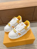 Louis Vuitton men's and women's luxury brand casual sneakers with original box