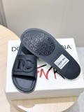 Dolce&Gabanna men's DG micro label luxury brand beach slippers with original box