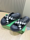 Bottega Veneta men's luxury brand handwoven slippers with original box