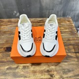 Hermes men's luxury brand casual sneakers with original box