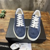 Chanel men's luxury brand new diamond sneakers with original box