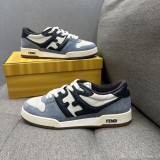 Fendi men's and women's luxury brand casual sneakers with original box