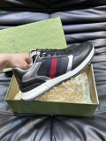 Gucci men's luxury brand casual sneakers with original box