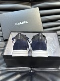 Chanel men's luxury brand all-in-one fly-woven classic jogging shoes, casual shoes, sports shoes with original box