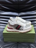 Gucci men's luxury brand casual sneakers with original box