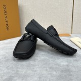 Louis Vuitton men's luxury brand casual sports loafers with original box