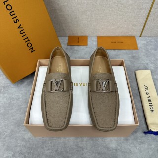 Louis Vuitton men's luxury brand casual sports loafers with original box