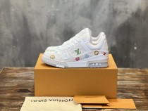 Louis Vuitton men's luxury brand casual sneakers with original box