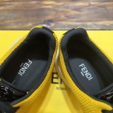 Fendi men's and women's luxury brand flying woven fabric high-end sports casual shoes with original box