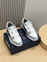 Dior men's luxury brand mid-top casual sneakers with original box