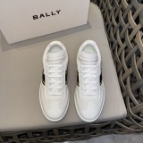 Bally men's luxury brand new leather patchwork casual sports shoes with original box