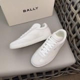 Bally men's luxury brand new leather patchwork casual sports shoes with original box