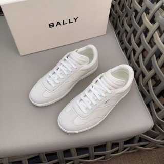 Bally men's luxury brand new leather patchwork casual sports shoes with original box