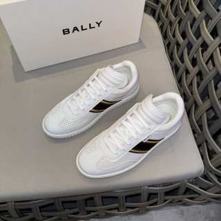 Bally men's luxury brand new leather patchwork casual sports shoes with original box