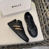 Bally men's luxury brand new leather patchwork casual sports shoes with original box