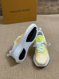 Louis Vuitton men's luxury brand knitted classic elegant fashion sneakers with original box