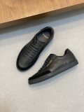 Saint Laurent men's luxury brand low-top lace-up casual sneakers with original box