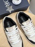 Dior men's luxury brand mid-top casual sneakers with original box