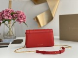 Bvlgari  women's Bag Shoulder Crossbody Luxury Crossbody Handbag Calfskin w/ naOriginil box