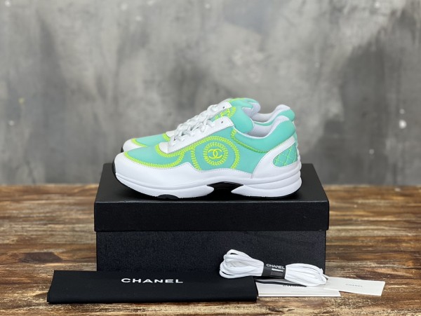 Chanel women's luxury brand panda color breathable super spring and summer classic casual sports shoes with original box