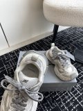 Balenciaga men's and women's fashion running shoes, old canvas style dad shoes, sports shoes with original box