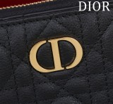 Dior Women's Card Holder Luxury Calfskin Wallet naOriginil Box