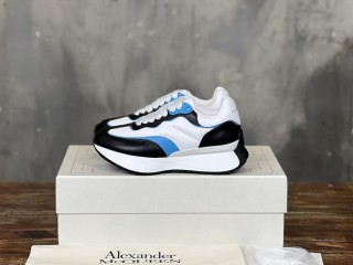 Alexander McQueen luxury brand casual sneakers for men and women with original box