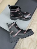 Balenciaga women's luxury brand classic graffiti ankle boots with original box