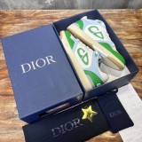 Dior men's and women's luxury brand B57 series casual sports shoes CD skateboard shoes mid-top sports shoes with original box