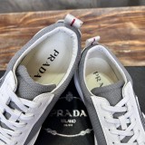 Prada men's luxury brand high-end quality versatile fashion casual sports shoes with original box