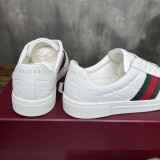 Gucci men's and women's luxury brand latest Ace series Little Bee Little White Shoes Couple's Casual Sports Shoes with Original Box