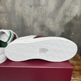 Gucci men's and women's luxury brand latest Ace series Little Bee Little White Shoes Couple's Casual Sports Shoes with Original Box