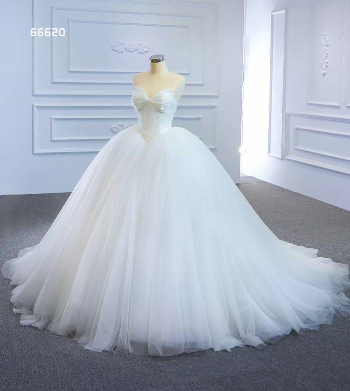 Liyana Novias 66620 simple elegance ballgown wedding dress