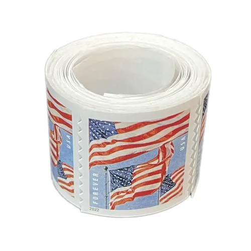 Flag 2022 Roll - 1 Roll / 100 Pcs
