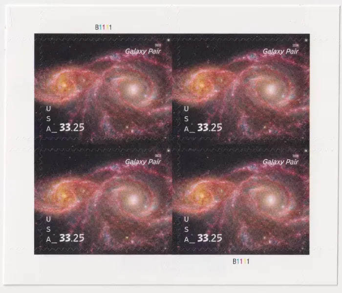 Galaxy Pair Express 2026 - 5 Sheets / 20 Pcs