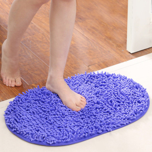 Wxccf antiskid chenille absorbent indoor door mat for home