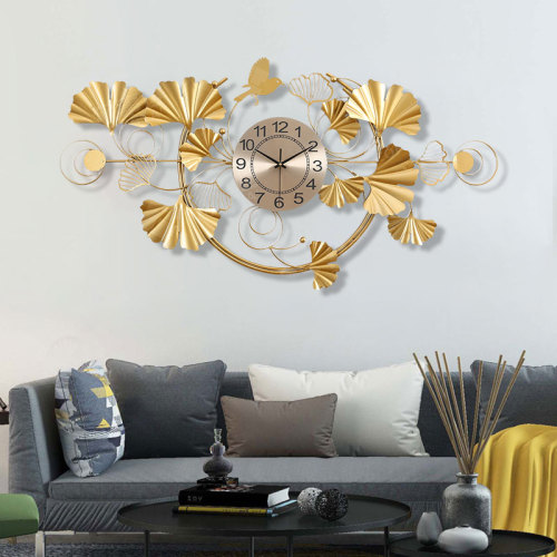 2021 New Coming Metal Wall Art clock ,iron Wall Art and Metal Wall Art Flower Decor For Home & Living Supplies
