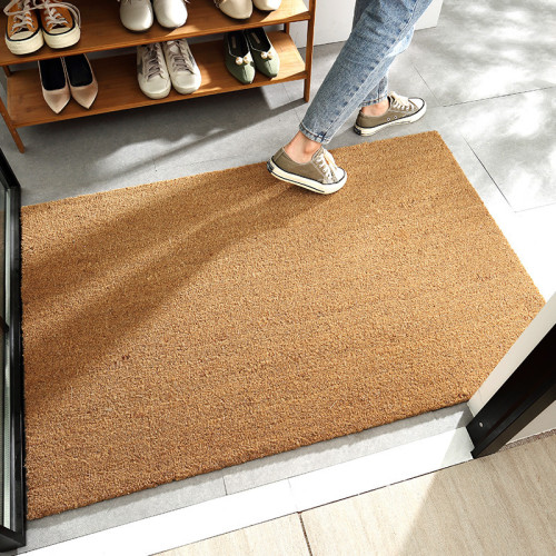 Natural Coir Fiber Coconut Doormat Home Welcome Door Mats with Anti- Slip Backing