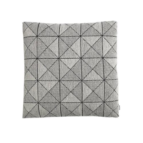 Quilted Square Pillow Pair Blue 20x20inch